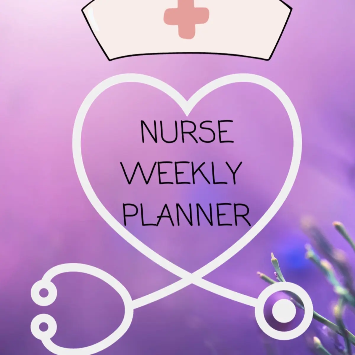 Touch the Heart: Nurse Weekly Planner, 6 x 9 Soft Cover
