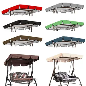 1pc thick Oxford cloth 210D top rain cover rain proof cloth park sunshade rain proof shed cover outdoor courtyard swing roof cover Rainproof