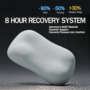 BASF Material Neck Support Pillow for Shoulder & Neck Pain Relief, Nighttime Recovery Pillow