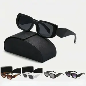 [Full box] Fashion Sunglasses Designer Man Woman Sunglasses – Retro Thick Frame UV Protection Street Style Shades