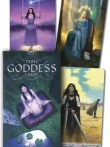 Franco Triple Goddess Tarot - Original Tarot Deck with Rich Themes and Insights on Mythology and Spirituality