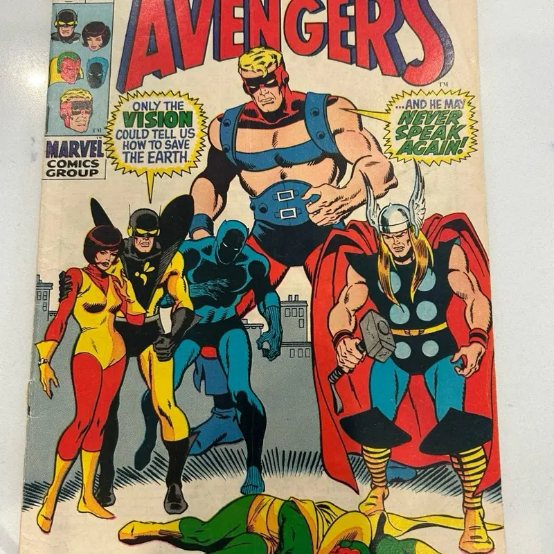 The Avengers #68 FN, Battle for Earth Roy Thomas Sal Buscema NICE!