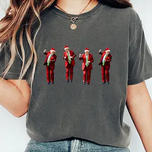 Trump Victory Dance Santa Claus Pajamas Christmas Shirt hoodie sweatshirt 295