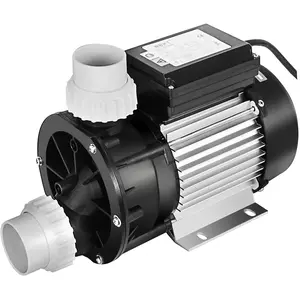 VEVOR Swimming 1/2 HP 110V Hot Tub 0.37 Kw Water Circulation Spa Pump Above Ground Pool and Whirlpool Bath, Summervibes, Black