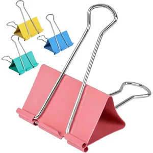 Ufmarine Jumbo Binder Clips 3 inch (16 Pcs), Extra Large Binder Clips Giant for Office
