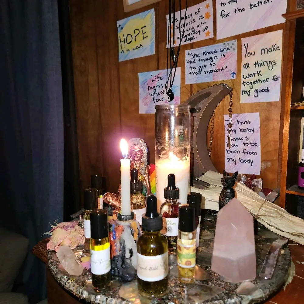 The Spell Oil Collection - Manifestation, Joy. Energy, Goddess, Abundance, Protection All 5 Spell Oils - Dropper Bottle or Roll On