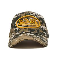 Von Dutch Yellow Digi Camo Strapback Trucker Hat