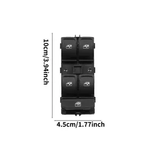 Skoda New Octavia Glass Lift Switch Assembly Key, Compatible with Skoda Models 14-18, Replacement Car Parts, No Battery Included，5E0959857