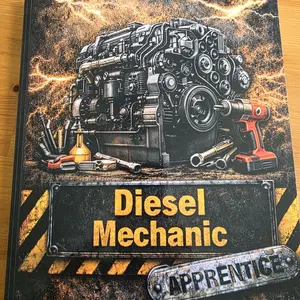 Diesel Mechanic Apprentice Notebook