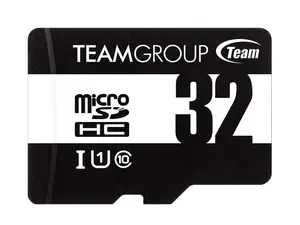 Team 32GB microSDHC UHS-I/U1 Class 10 Memory Card with Adapter, Speed Up to 100MB/s (TUSDH32GCL10U03) Team 32GB microSDHC UHS-I/U1 Class 10 Memory Card with Adapter, Speed Up to 100MB/s (TUSDH32GCL10U03)