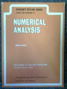 USED-Schaum's Outline of Numerical Analysis by Francis Scheid (Paperback)