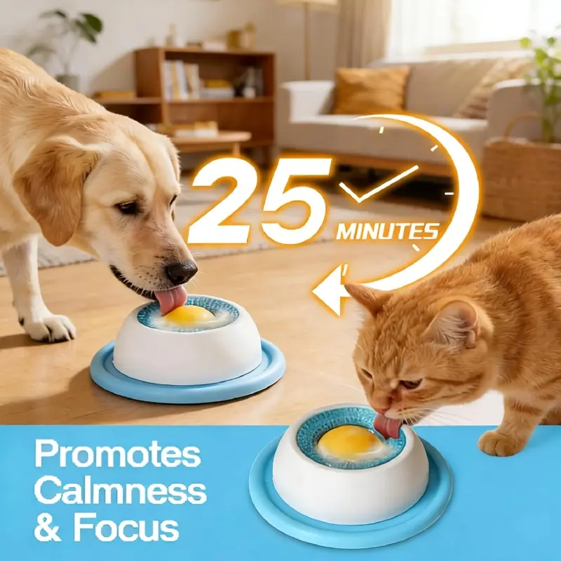 Dog Lick Toy Slow Feeder Lick Bowl Food Dispenser, for Tooth