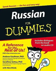 USED-Russian for Dummies (Russian Edition) by Andrew D. Kaufman (Paperback)