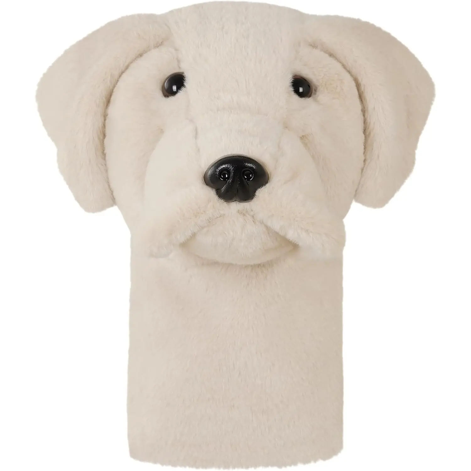 Mytag Driver Headcover - Cute Plush Golf Club Head Cover, Funny Stylish Design, Golf Accessory for Labrador Lovers
