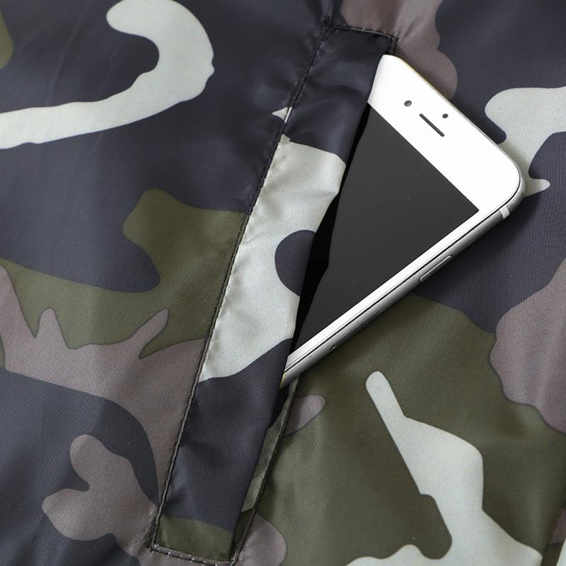 Men's clothing loose lightweight casual jacket, hiking fishing shell hooded outdoor coat, mountain climbing jacket, men's camouflage hooded casual sports jacket - men's gift recommendation