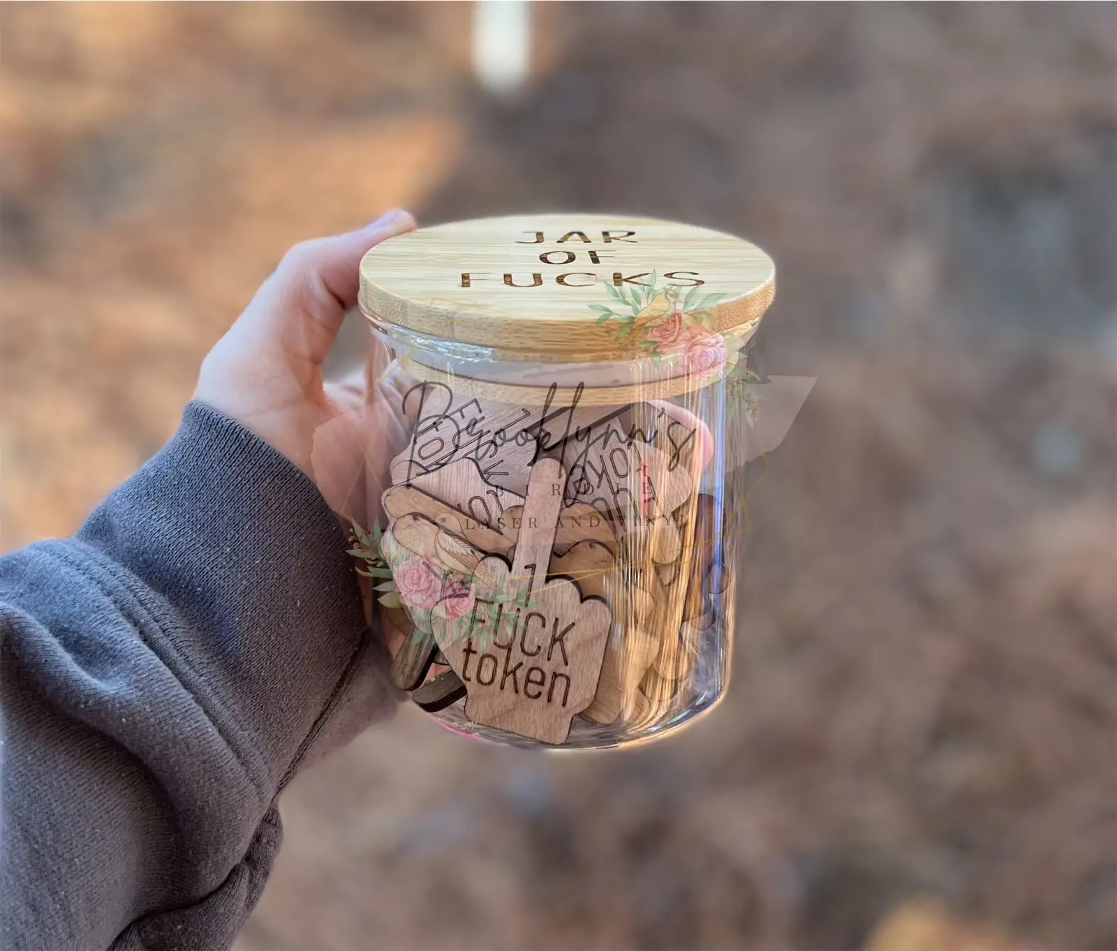 Jar of F#cks Party Gift