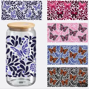 Butterfly talavera UVDTF Wraps Choose Your Favorite Color Great for Custom Cups  Design -different Options Available