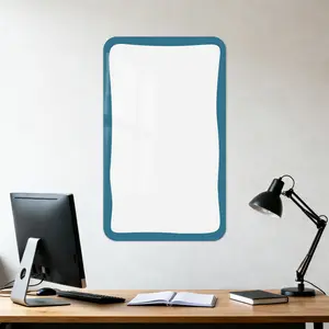 Magnetic Whiteboard Stickers Set, Self Adhesive & Removable, Includes 40x67cm Panels, Ideal for Kids' Room Decor, Office Use