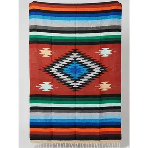 Tierra Roja Mexican Blanket