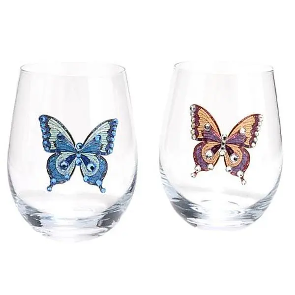Dolly Parton 2-pack 18oz. Stemless Wine Glasses Dolly Parton 2-pack 18oz. Stemless Wine Glasses