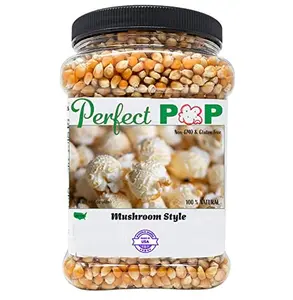 Concession Essentials Premium Gourmet Mushroom Extra Large Popcorn Kernels - 4lbs