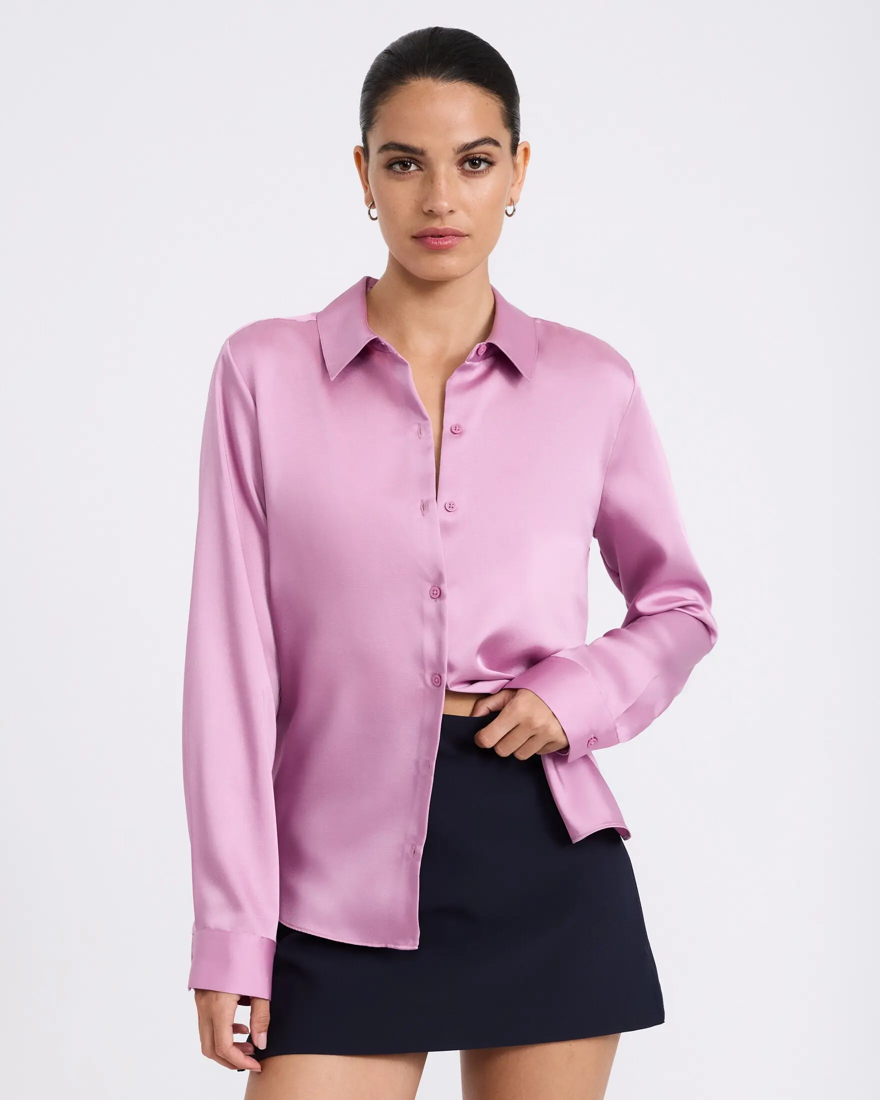 Express Satin Portofino Shirt