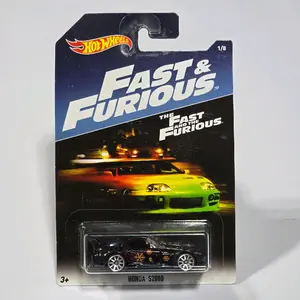 Hot Wheels Fast & Furious Honda S2000 Car Black 1/8 J49