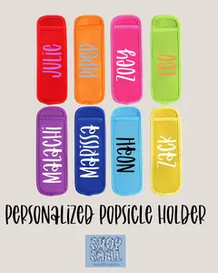 Personalized Popsicle Holder