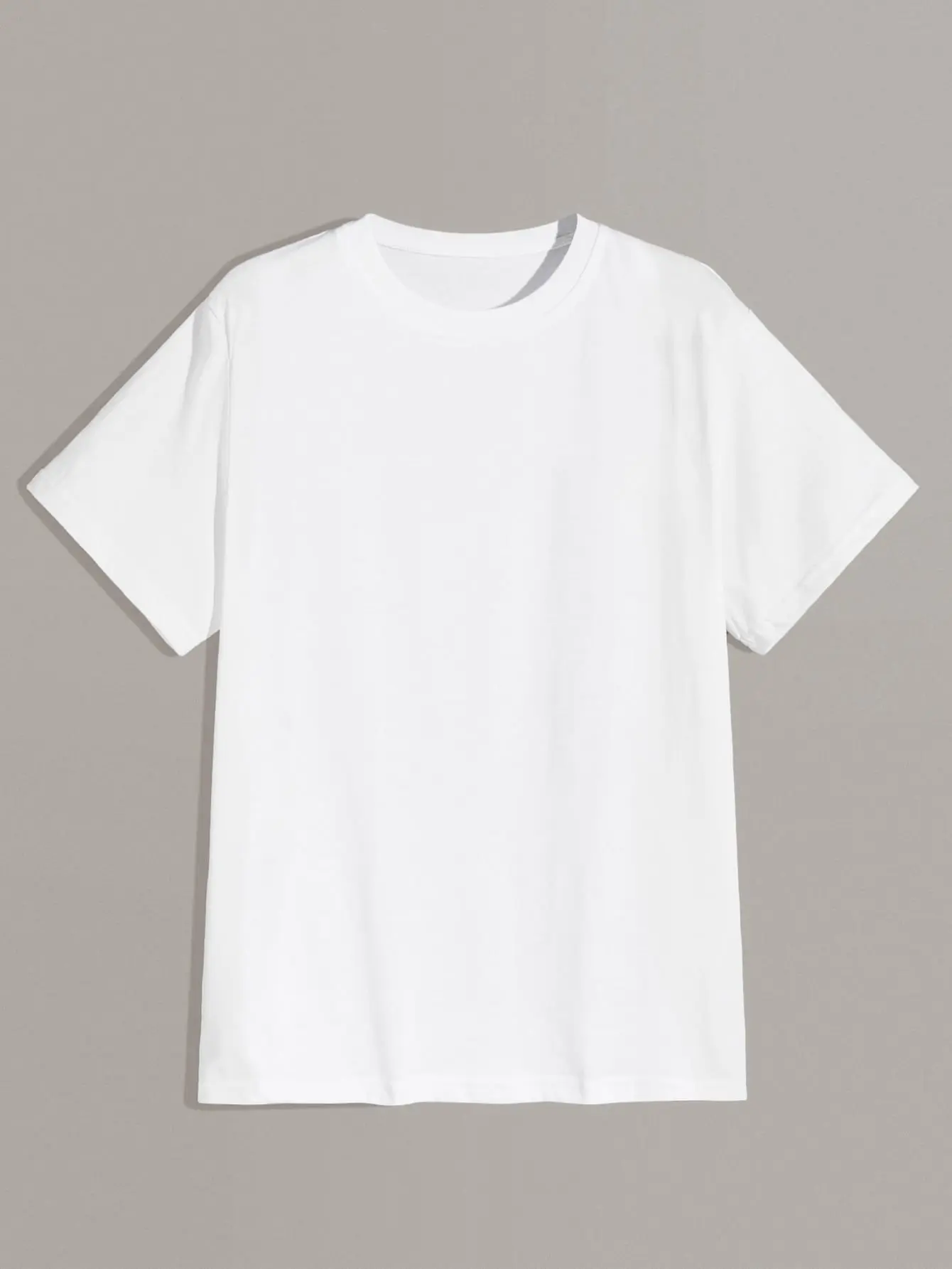 Plain white t shirt