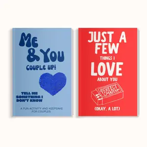 2 PACK BUNDLE: Me & You: Couple Up! Tell Me Something I Don't Know and Just A Few Things I Love About You (Okay, A Lot), Date Night Activity & Romantic Gift Bundle by LARKINROAD, Couple Bonding for husbands wives boyfriends or girlfriends to reconnect