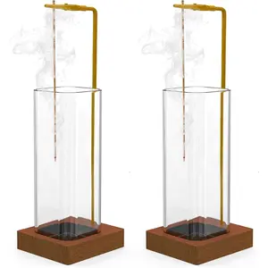 2 Pack Incense Holder Mess-Free Incense Stick Burner Anti-Ash Flying, Ideal for Meditation, Yoga, Relaxation and Home Decor