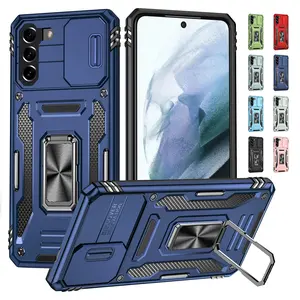【Freeship】 For Samsung Galaxy S23 S22 Ultra S21 Plus S20+ Ring Case Slide Camera Lens Cover