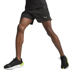 PUMA Mens Run Velocity Ultraweave 5 Inch Shorts Casual Bottoms Casual - Black
