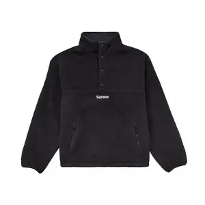Supreme Men's Polartec Shearling Reversible Pullover (FW24) Black, from StockX