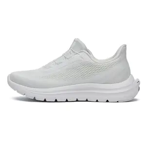 Adjustable Hands-Free Sneakers for Women ‑ Cool Alternative to Wide Orthopedic & Looseness Shoes, Patented Zero-Tie Fit System, Slip-On Without Bending Black