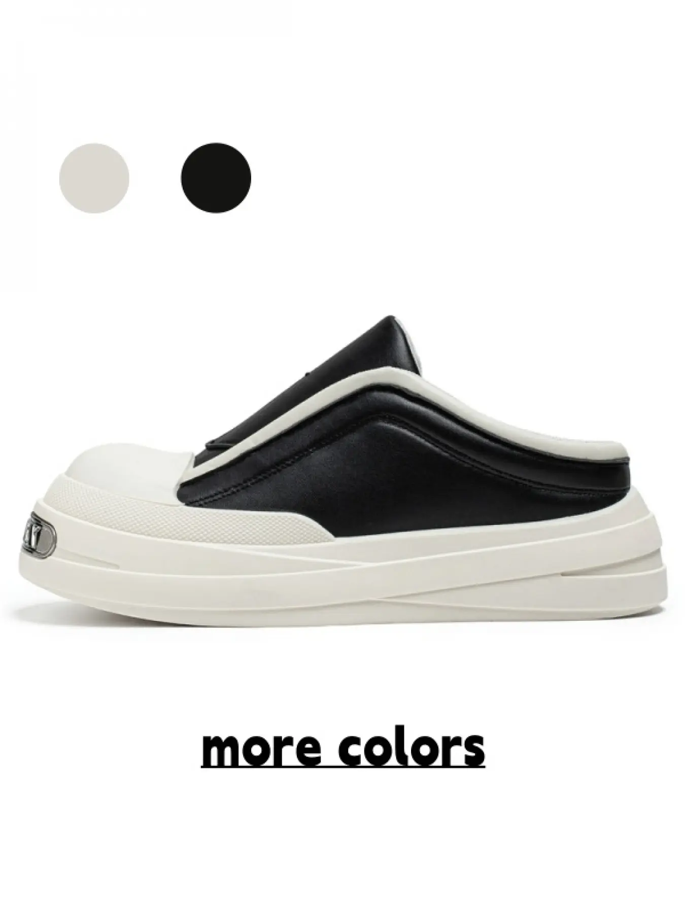 Men's Wide Fit Slip-On Sneakers, Wide Feet, PU Leather Upper, Metal Toe Cap, Sporty Style, All Seasons, Comfortable and Stylish Footwear