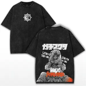 Gachiakuta Washed Vintage Anime Tee Featuring Chaotic Scrap World Art, Oversized Fit & Bold Graphic Design – Festival Drop