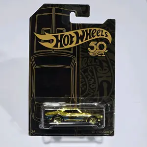 Hot Wheels 50th Anniversary Gold and Black '67 Chase Camaro