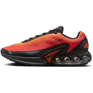 NIKE AIR MAX DN IB4505-803 Men's Sneakers, Dynamic Air Max DN, Running Shoes, Cushioned Lifestyle Trainer, Lightweight Breathable Mesh, Orange/Black Colorway, Sport Streetwear Shoes, Limited Drop, Authentic Nike Retro Runner, Sneakerhead Must-Have