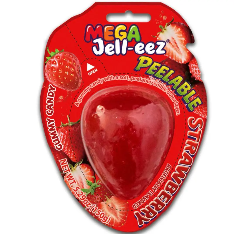 Mega Jell-eez Peelable Strawberry