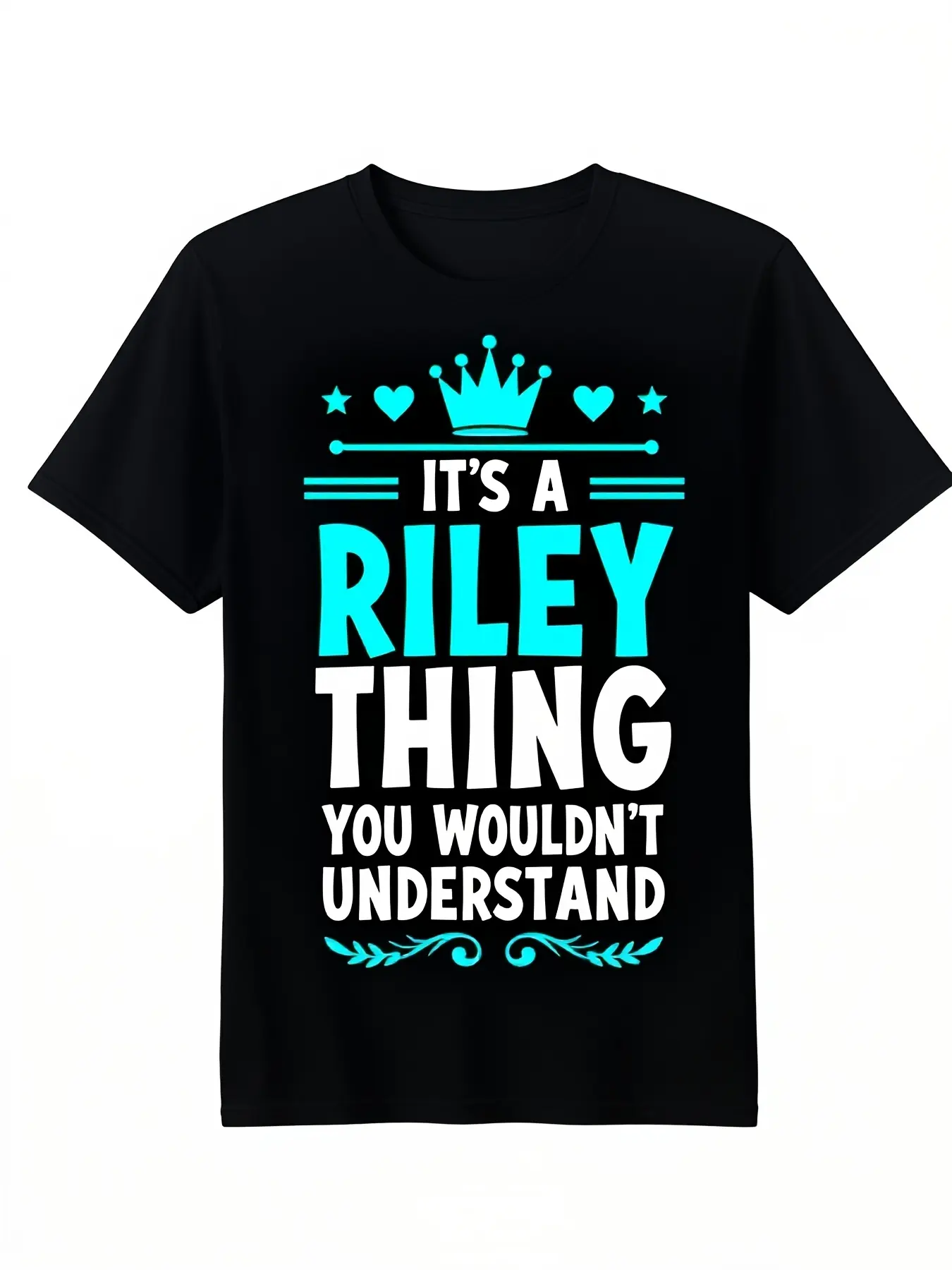 Funny It's a Riley Thing You Wouldn't Understand T unisex soft cotton short sleeve t shirt, vintage graphic casual tee for men women teens, perfect birthday holiday gift for camping travel gym daily street  wear