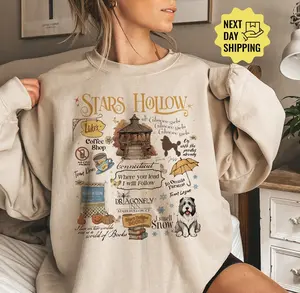 Stars Hollow Gilmore Girls Inspired Sweatshirt, Luke’s Diner Shirt, Autumn Festival Tee, Gilmore Fall T-Shirt, Gilmore Girls Lover Gift