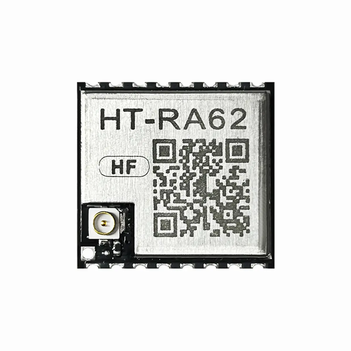 HT-RA62 LoRa Modem Module with SX1262 Chipset, Meshtastic Support, +22dBm Power, Anti-Blocking, Ultra-Long Range, 868-915MHz, LoRaWAN Protocol, IoT Developers-Friendly, Farms & Vacuums/Floor Care Compatibility, Secondary Development Capability, Household,