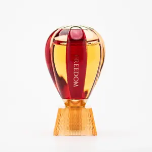 Albane Noble Balloon Freedom EDP 100ml - Red & Gold Hot-Air-Balloon Bottle with Saffron Black Pepper & Amber Notes for Confident Adventurers