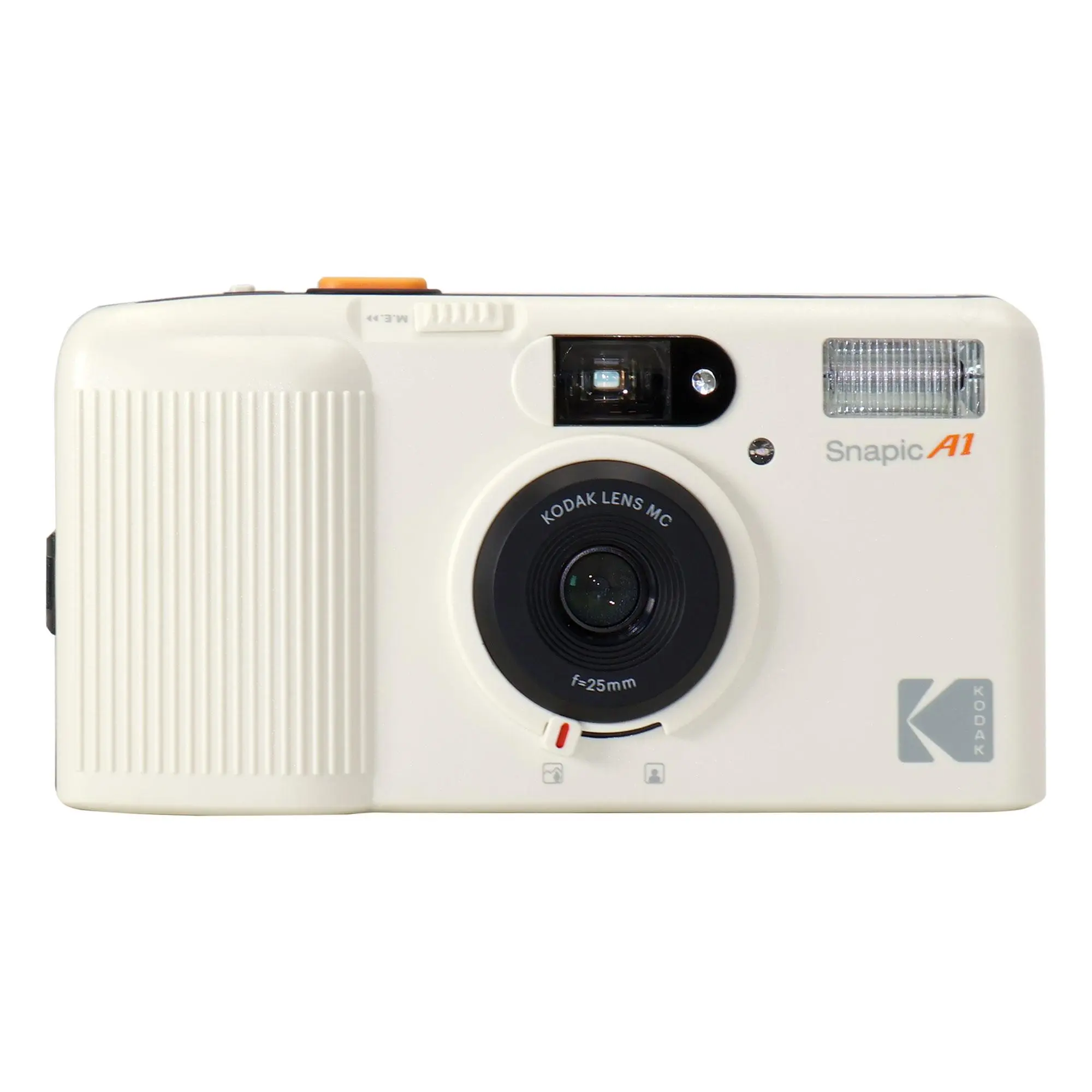 Kodak Snapic A1 Compact 35mm Film Camera - Ivory White, Built-In Flash, High-Quality Lens, Ideal for Film Photography Aesthetic & Nostalgic Photography, Night Photography Film Cameras