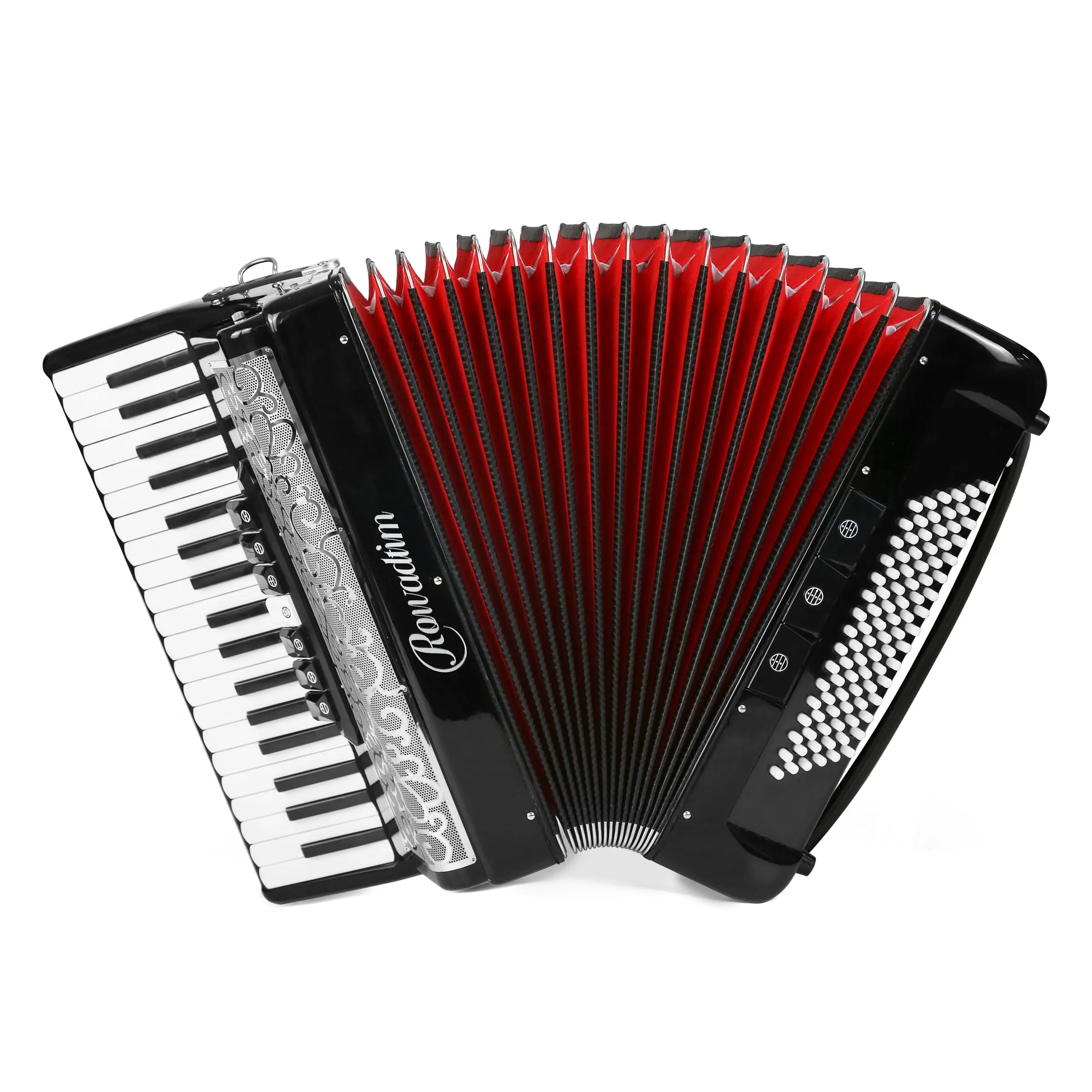 Accordion - 37 Key 96 Bass Professional Model for Beginners to Advanced Players, Includes Adjustable Strap & Backpack – Ideal for Classes, Practice & Live Performance