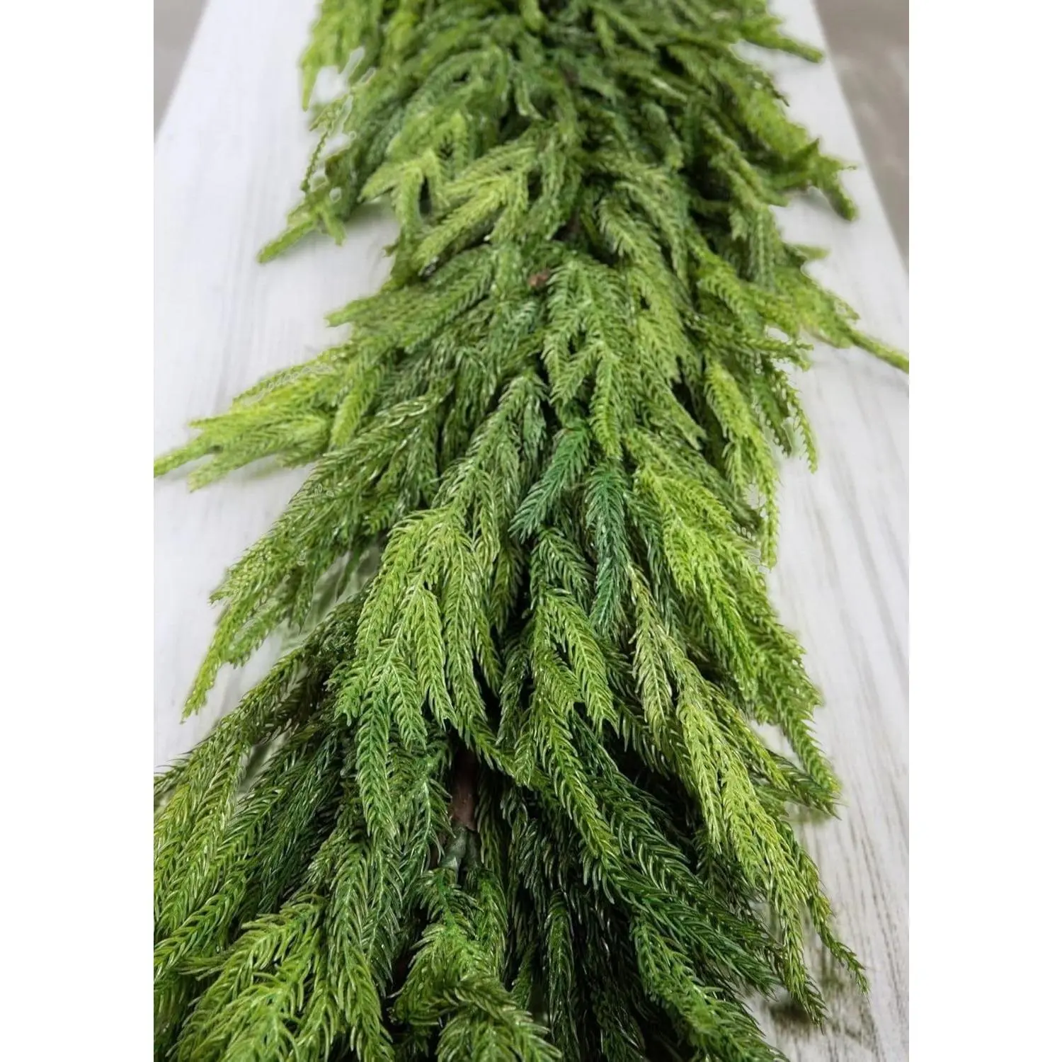 Afloral Real Touch Deluxe Norfolk Pine Garland - 96"