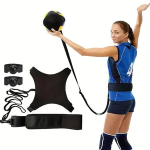Volleyball Rebound Training Belt with Elastic Cord - Solo Practice Tool for Serving, Spiking, Setting & Defense - Perfect for Beginners to Correct Form, Great Gift for Volleyball Enthusiasts