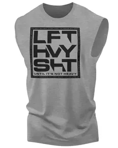 119. RAGLAN Lift Heavy SHT Funny Workout Gym T-Shirt for Men