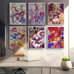 The a-Amazing Digital C-CircusS Poster HD Waterproof Art Poster for Home, Bar & Café Decor | Fade-Resistant, Non-Sticky, Vibrant DIY Wall Print Perfect Decorative Poster for Office & Living Room Modern Home Decor